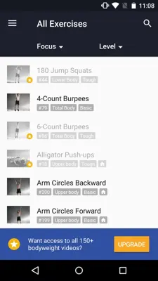 Runtastic Results Training App android App screenshot 4